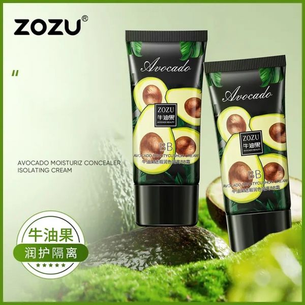 ZOZU Foundation BB-cream cushion with avocado extract Beautycushon Cream, 40g